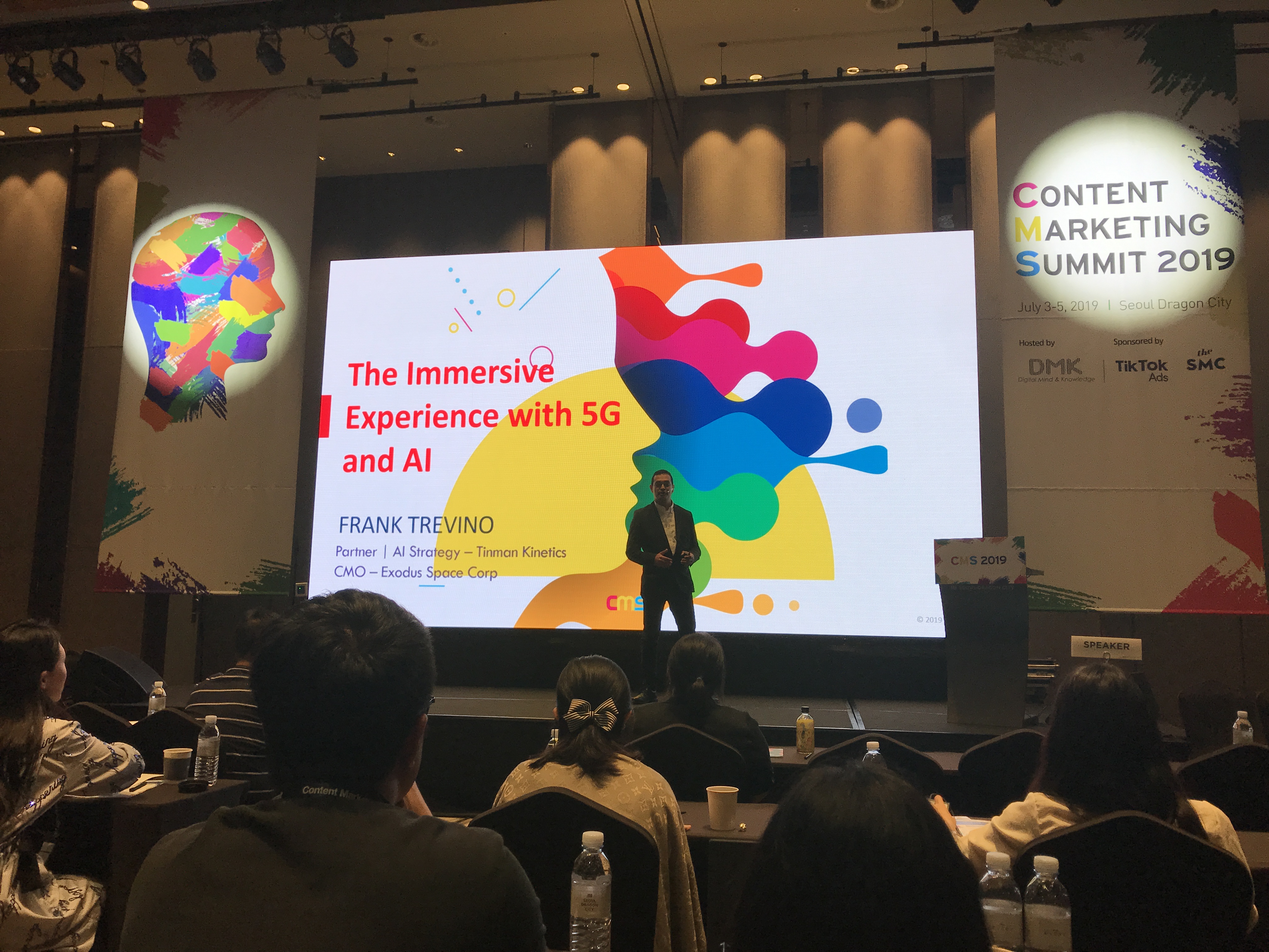 Frank Trevino at Content Marketing Summit 2019